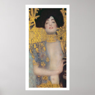 Póster Gustavo Klimt   Judith
