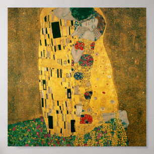 Poster Gustavo Klimt //o beijo //Der Kuss