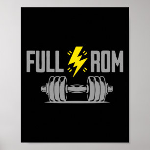 Poster Gym cheio Rom Malhação