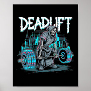Poster Gym Da Placa De Tarot Do Gótico Do Malhação Do Esq