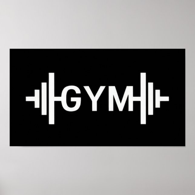 Poster Gym Word (Frente)