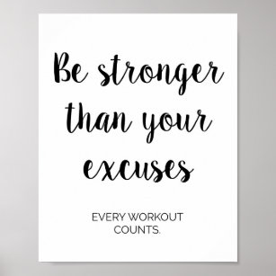 Poster Gym, Workout, Malhação Motivational Wall Decor