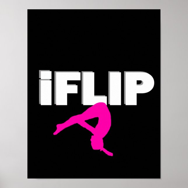 Póster Gymnast Tumbling (Frente)