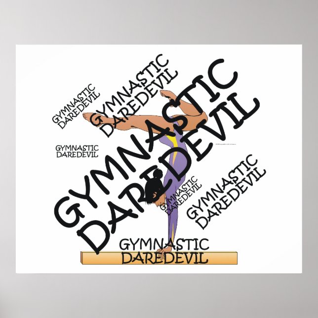 Póster Gymnastics Daredevil (Frente)