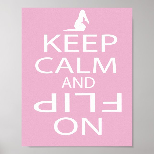 Poster GYMNASTICS Personalizado (Frente)