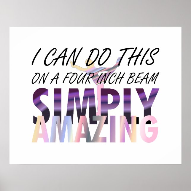 Póster Gymnastics PRINCIPAL Surpreendente (Frente)