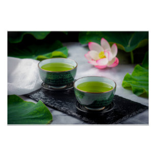 Póster Gyokuro - Chá Verde - ZEN BUDISMO