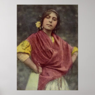 Póster Gypsy espanhol