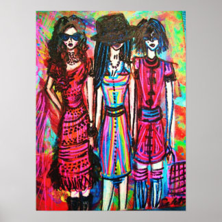 Póster Gypsy Girls