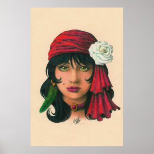 Póster Gypsy II