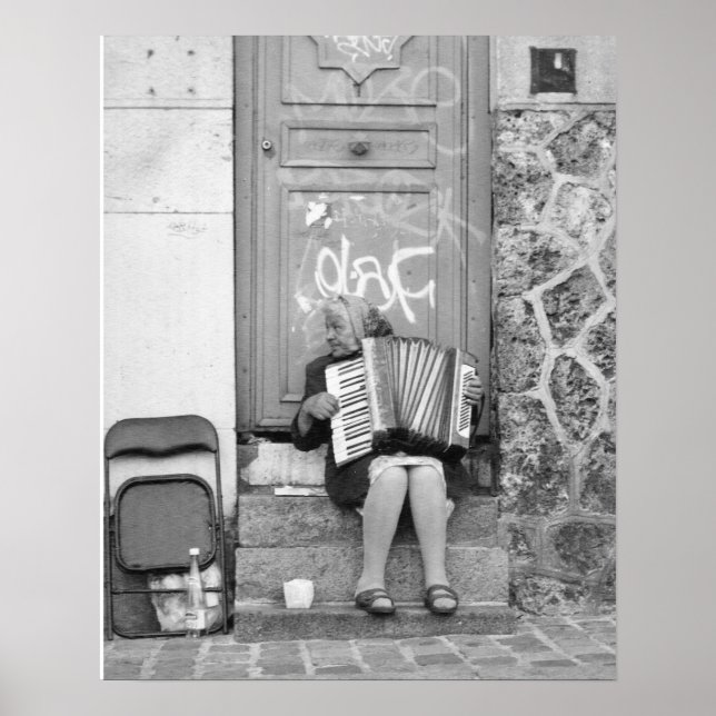 Póster Gypsy parisiense (Frente)