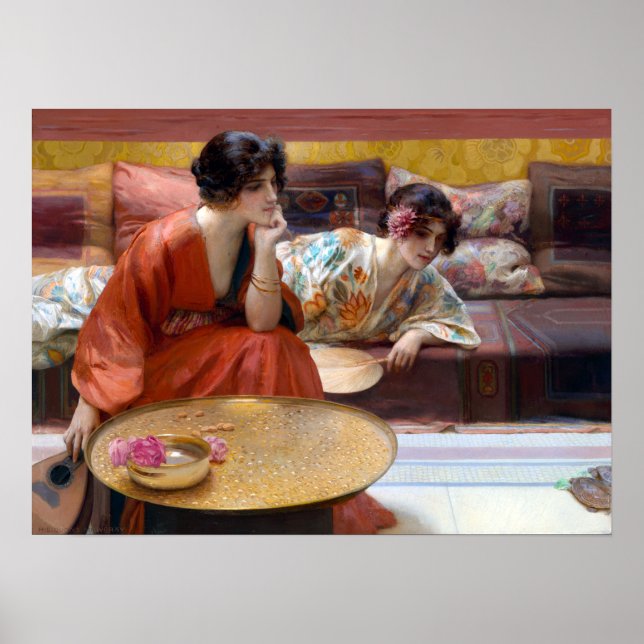 Poster H. Siddons Mowbray Horas Inativas (Frente)