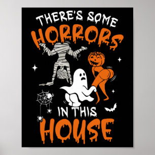 Poster Há Algum Horror Nesta Casa Ghost Pumpkin Ha