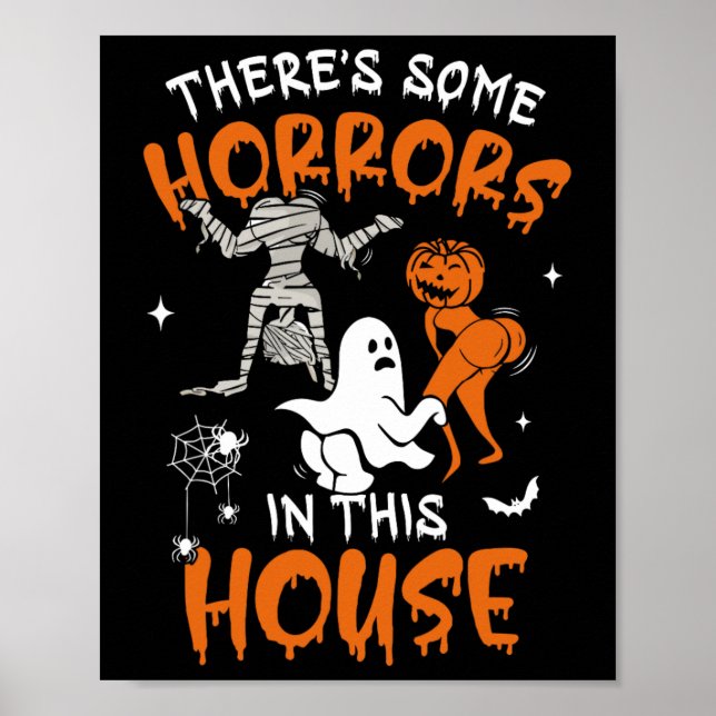 Poster Há Algum Horror Nesta Casa Ghost Pumpkin Ha (Frente)
