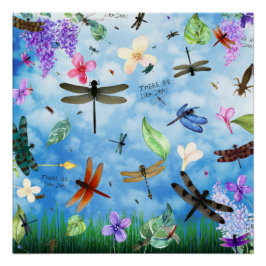 Póster Há Dragões