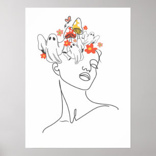 Poster Há fantasmas vivendo Dentro da minha cabeça