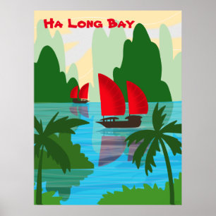 Poster Ha Long Bay, Vietname