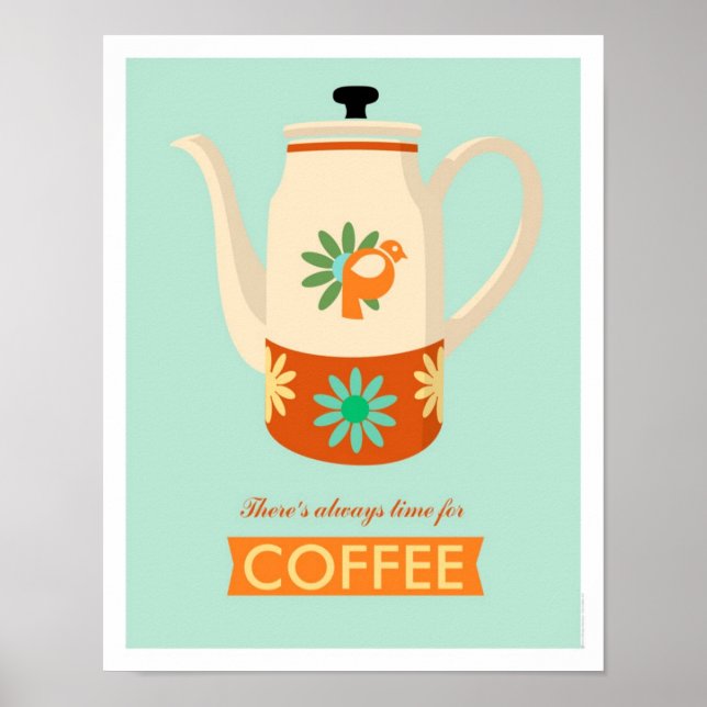 Póster Há sempre tempo para o café (Frente)