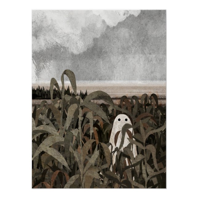 Póster Há Um Fantasma No Cornfield Novamente... (Frente)