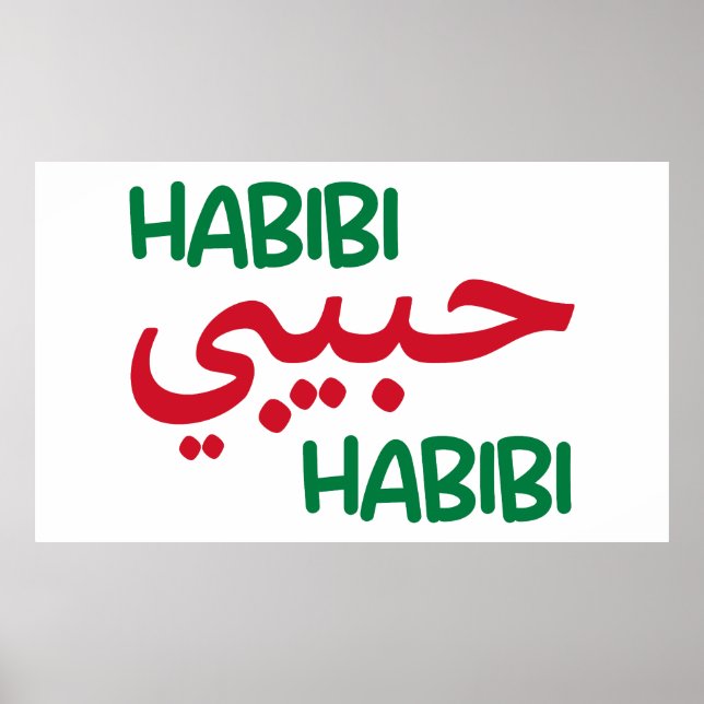 Poster Habibi (Frente)