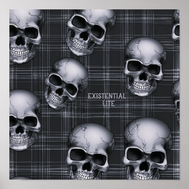 Poster Habilidades LITE EXISTENCIAIS No Tartan 1b (Frente)