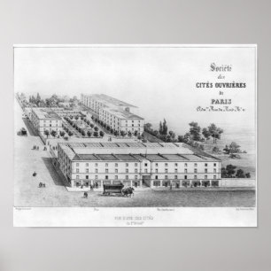 Póster Habitação dos trabalhadores