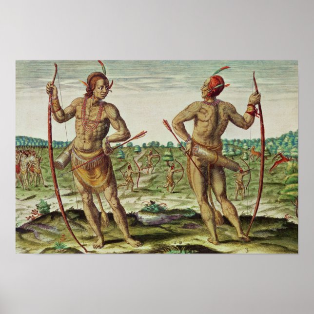 Poster Habitantes da Virgínia (Frente)