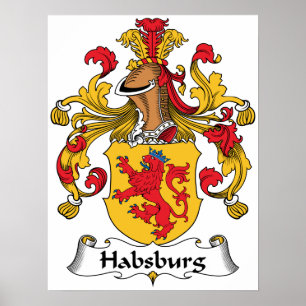 Poster Habsburg Family Crest