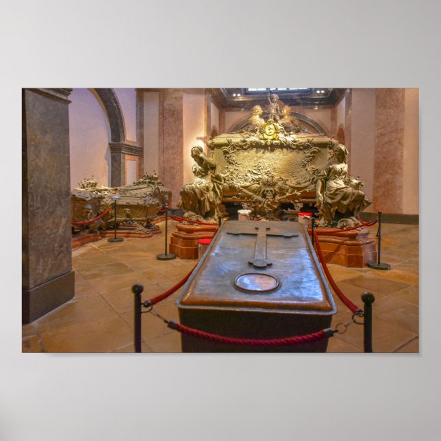 Poster Habsburg Imperial Crypt, Vienna, Austria  (Frente)