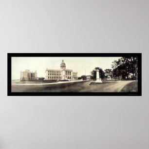 Póster Hackensack, foto 1913 da corte de NJ