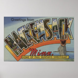 Póster Hackensack, Minnesota - grandes cenas da letra