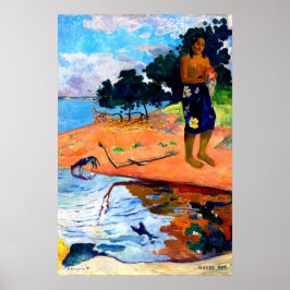 Poster Haere Pape (1892) por Paul Gauguin