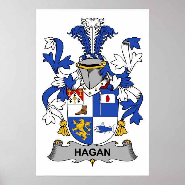 Poster Hagan Family Crest (Frente)