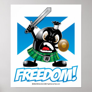 Poster Haggis Freedom