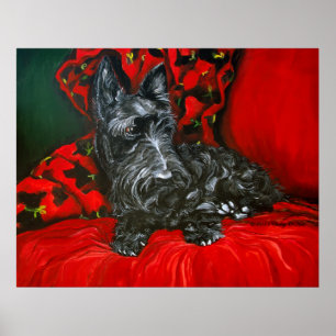 Poster Haggis Terrier escocês
