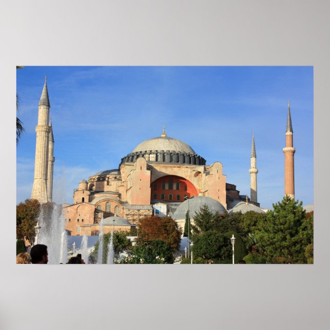 Poster Haghia Sophia - (Aya Sofya) (Frente)