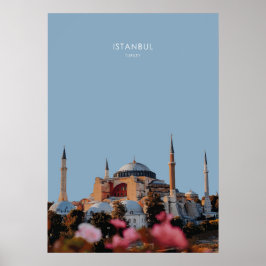 Poster Hagia Sofia, Istambul Viagem Trabalho de arte