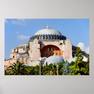 Póster Hagia Sophia em Istambul