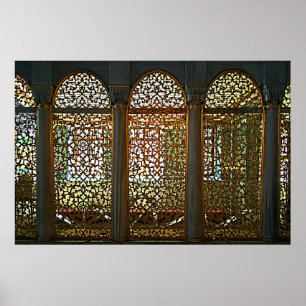 Poster Hagia Sophia. Fragmento do interior. Projeto