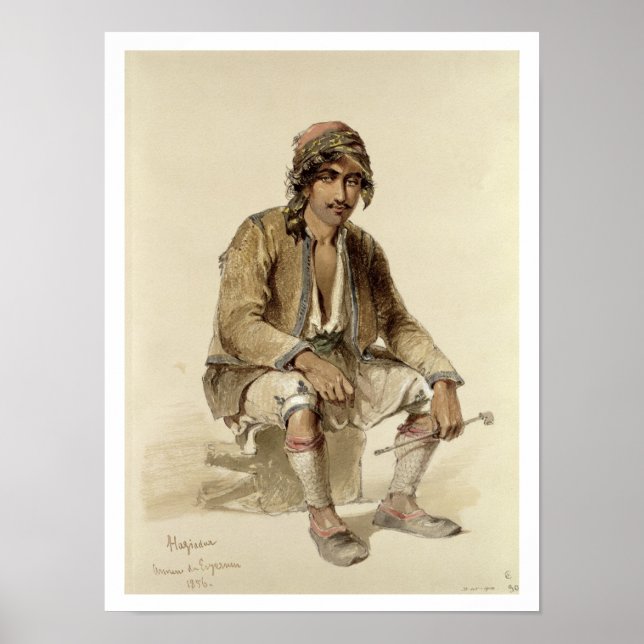 Póster Hagiadur - de Erzerum, 1856 (Frente)