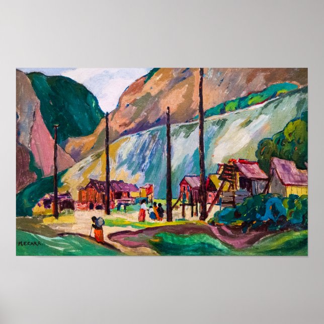 Poster Hagwilget | Emily Carr | (Frente)