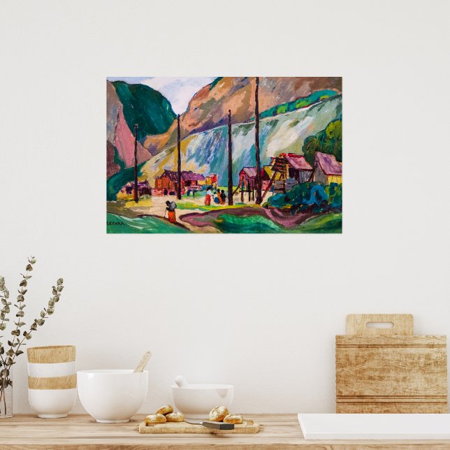 Poster Hagwilget | Emily Carr | (Cozinha)
