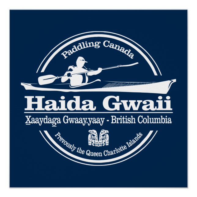 Póster Haida Gwaii (SK) (Frente)