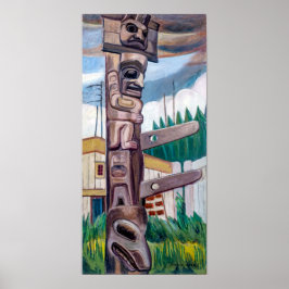Poster Haida Totem | Emily Carr |