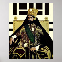 Haile Selassie Lion Rasta Solomon Jah Rastafari