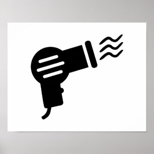 Póster Hairdryer