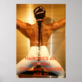 PÓSTER HAIROBICAS TODOS OS NATURAIS