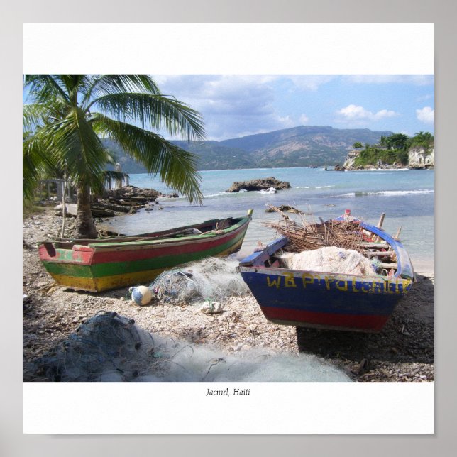 Poster Haitian Paradise (Frente)