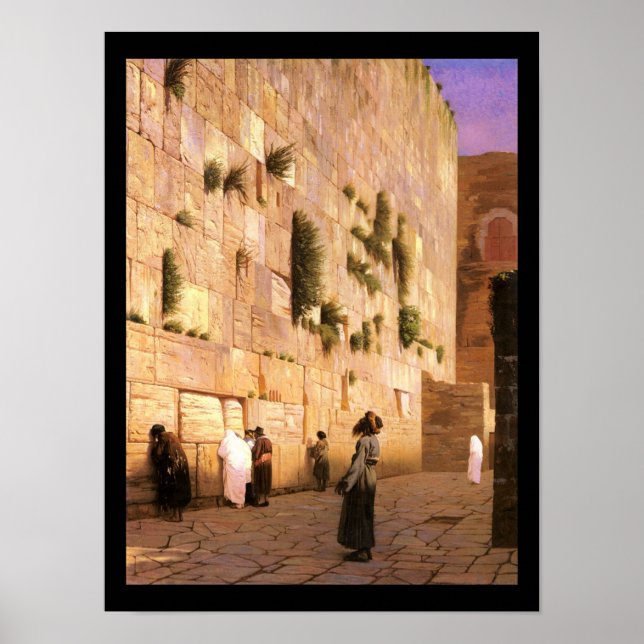 Póster HaKotel apresentada por Jean-LéonGérôme - Circa La (Frente)