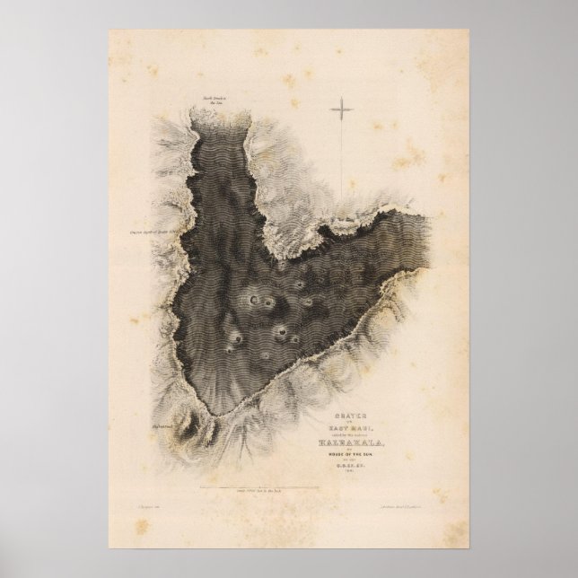 Póster Haleakala, Havaí (Frente)